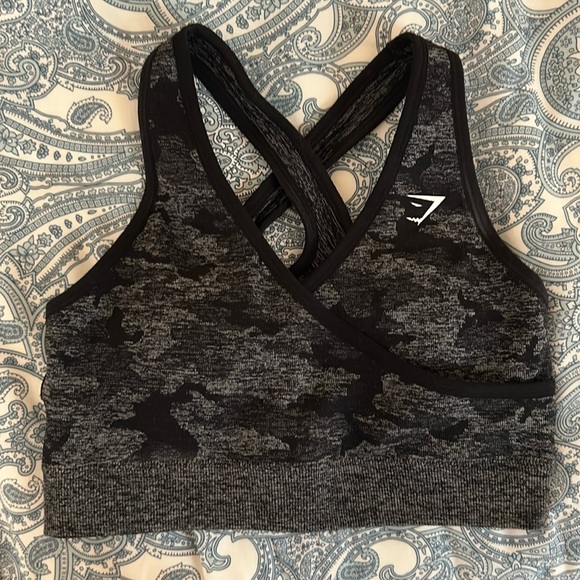 Gymshark Adapt Camo Seamless Bra - Picture 1 of 3